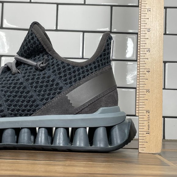 Z Zegna A-Maze Men's Size 10 Shoes Gray Black Techmerino Wool Vibram Sneaker - Picture 8 of 14